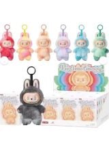 Tivens Popmart Labubu The Monsters Lisa Seme Heart Macarrr Vinyl Base Series Trendy Toy Decorations