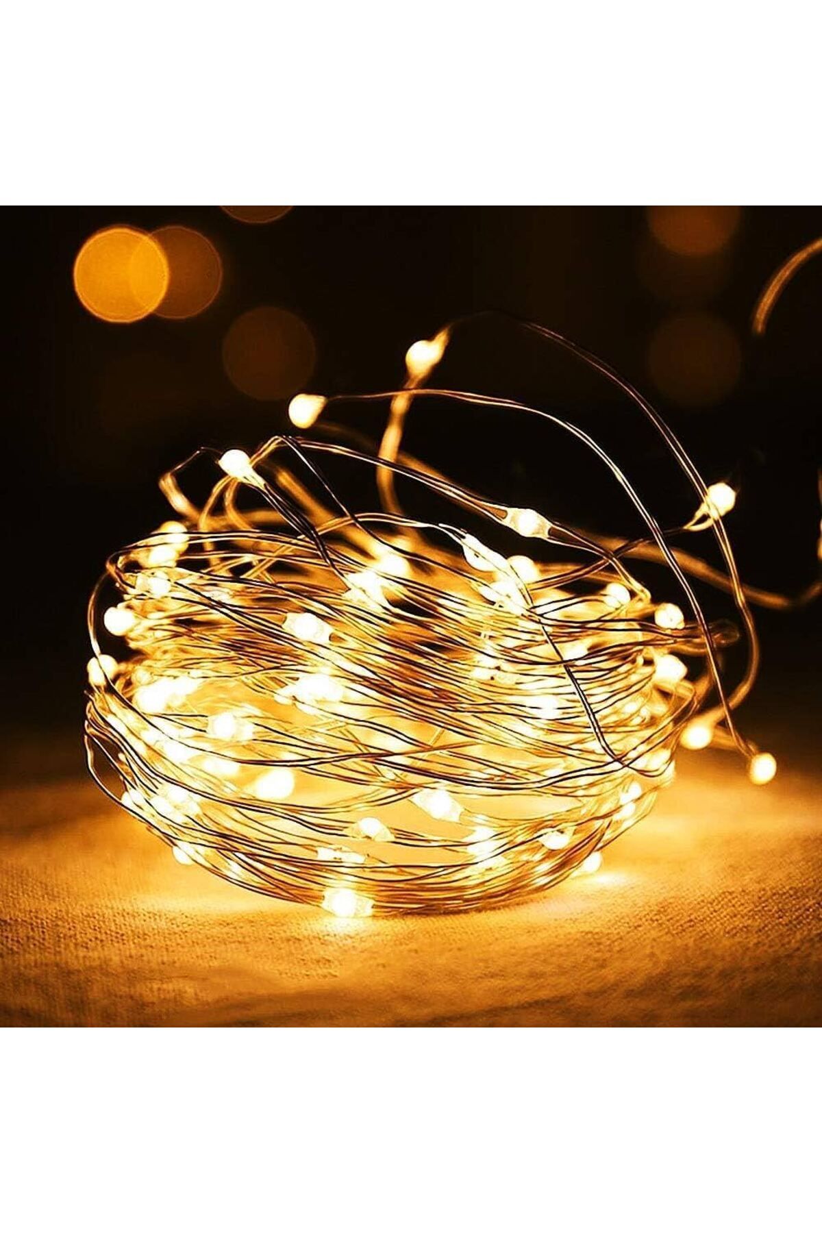 3x3 Metre USB Peri Led Kumandalı Perde Asma Kancalı Peri Led Yılbaşı Led Gün Işığı Led Işık 8 Modlu