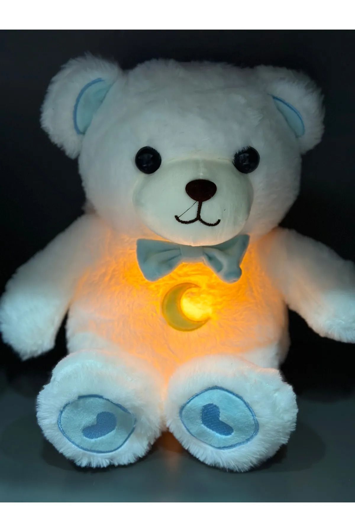 nefes alan  sevımlı tatlı ayıcık uyku  arkadaşı müzikli peluş