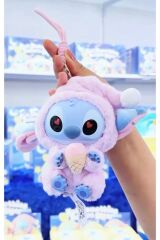 Peluş Koala Oyuncak Stich Sürpriz Paket Pelüş Stiç Labubu Askılı 15 cm