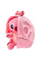 Stitch peluş oyuncak fermuarlı sürpriz peluş hediyelik uyku arkadaşı stitch peluş oyuncak