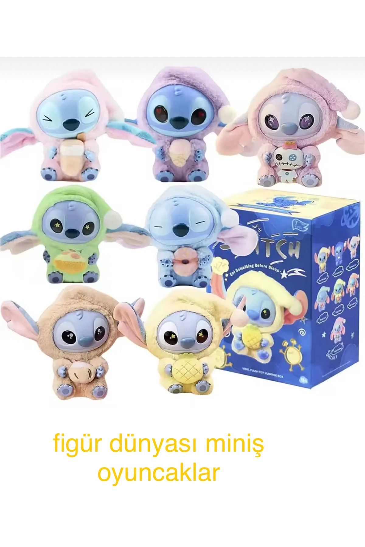 Labu bu Stıtch Blınd Box Süpriz Kutu 1 Adet Figür Dünyası